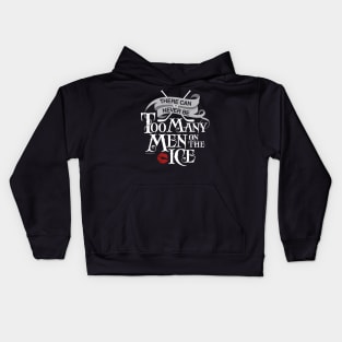 (Never) Too Many Men Kids Hoodie